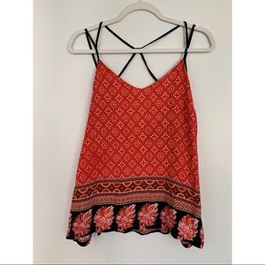 Minkpink low back top with adjustable straps